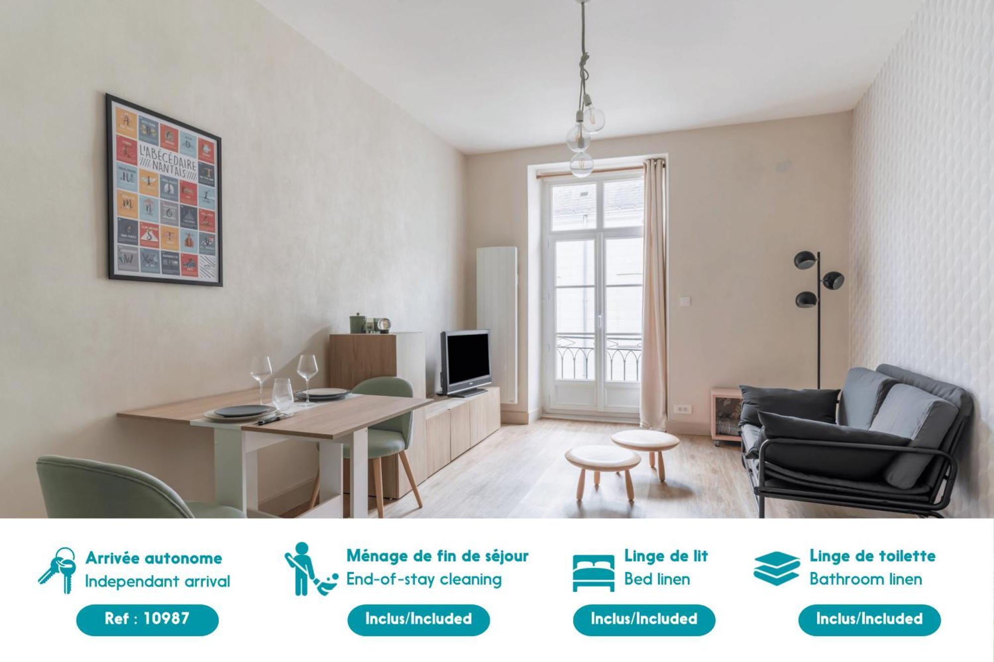 Appartement Confortable Au Coeur De Nantes Exterior photo